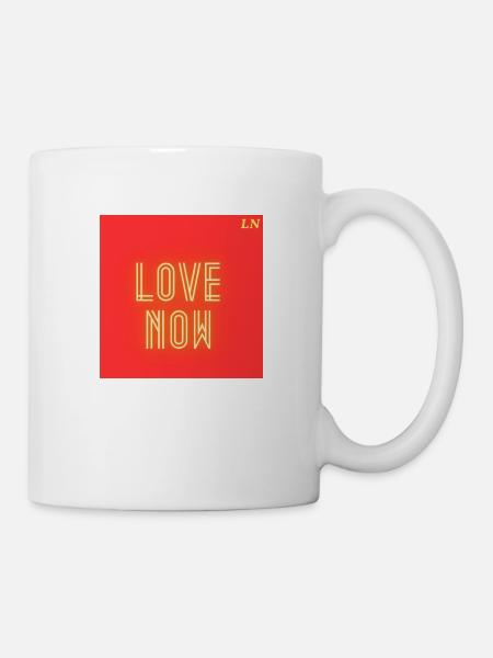 love now - Tasse - Weiß