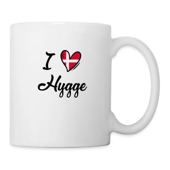 I love Hygge - Denmark - Lifestyle - Dänemark - Mug - white - Right
