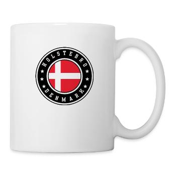 Holstebro, Danemark - Mug blanc - blanc - Droite
