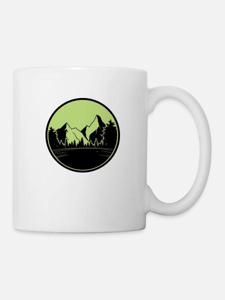 Montagnes Nature - Mug blanc - blanc