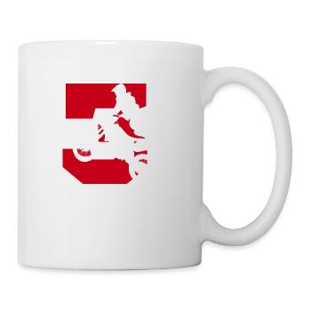 Moto 3 Biker - Tasse - Weiß - Rechts
