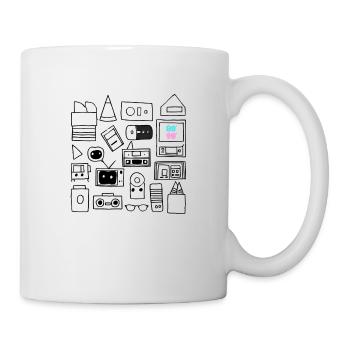 Retro Music Forever - Mug - white - Right