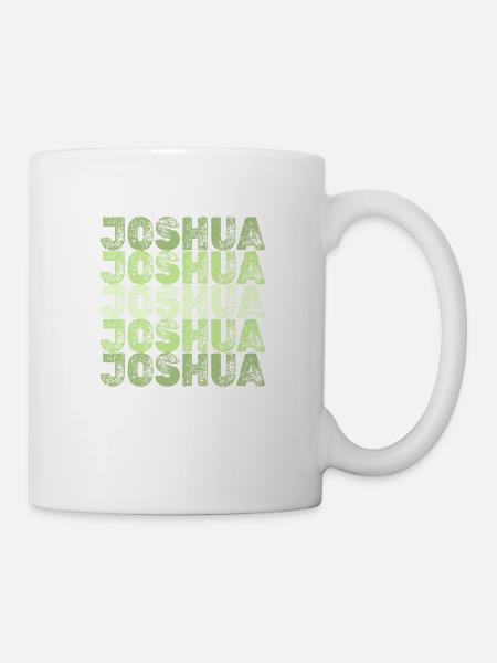 Geschenk für Joshua - Tasse - Weiß