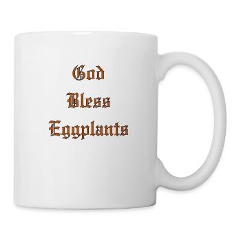 GodBlessEggplants - Mug - white - Right
