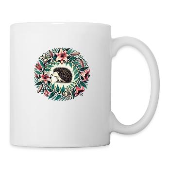 Igel - Tasse - Weiß - Rechts