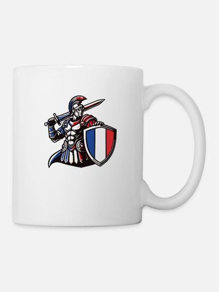 Gladiateur France 3 - Mug blanc - blanc