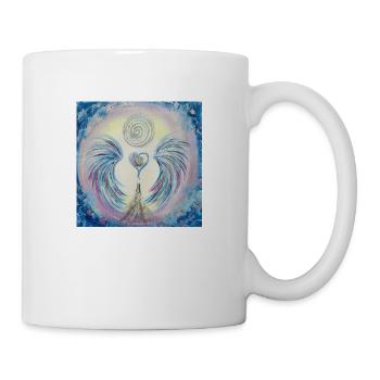 Herzengel Feldbereinigung - Tasse - Weiß - Rechts