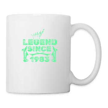 Legenden 1983 - Tasse - Weiß - Rechts