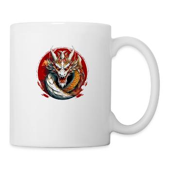 Chihuahua sauvage en colère sport de motivation combative - Mug blanc - blanc - Droite