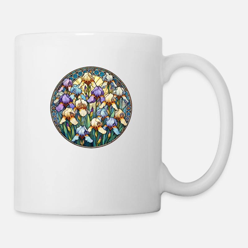 Iris - Mug blanc - blanc