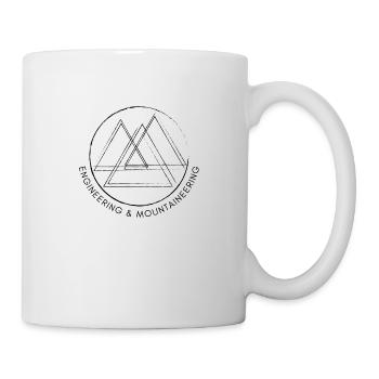 Mountains / Engineering and Mountaineering - Mug - white - Right