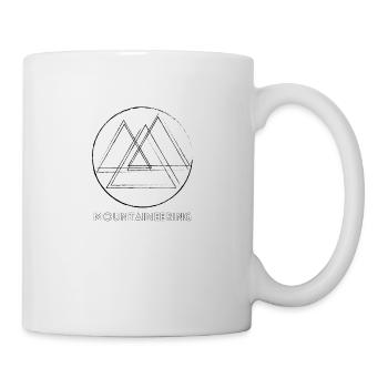 Berge / Mountaineering - Tasse - Weiß - Rechts