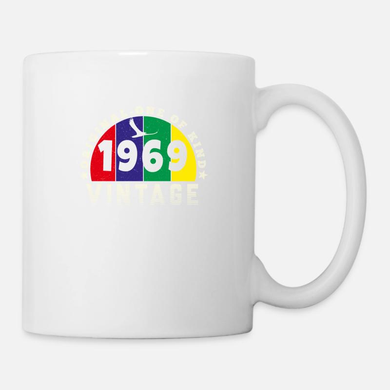 Vintage 1969 Retro - Bursdag - Mug blanc - blanc