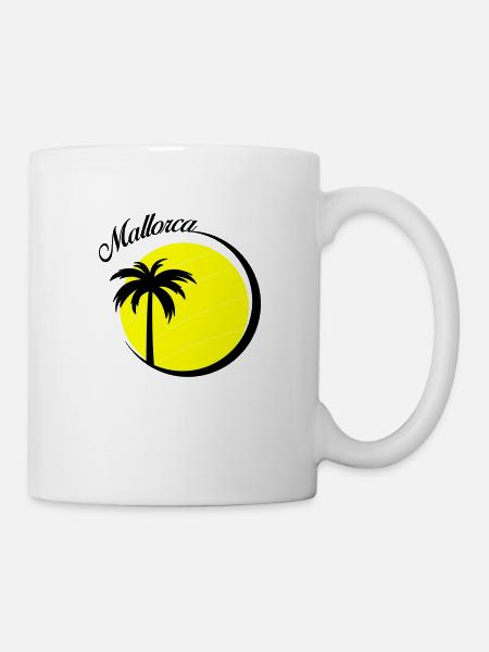 mallorca - Tasse - Weiß