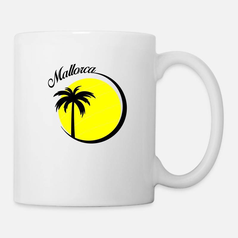 mallorca - Tasse - Weiß