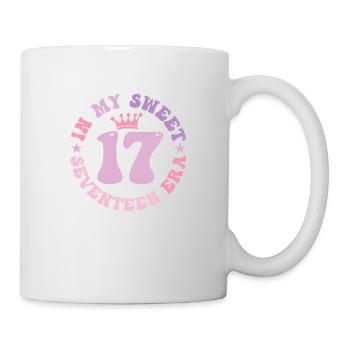 In My Sweet Seventeen Era 17th Birthday 17th - Mug - white - Right