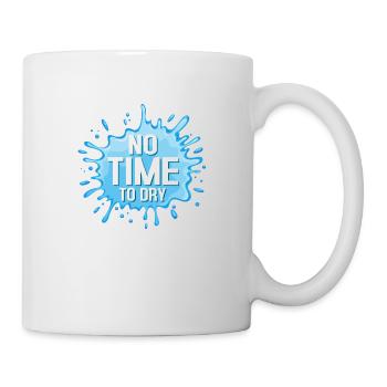 No Time To Dry Water Fun Summer Squirt Gun - Mug - white - Right