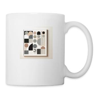 Schlichte Farben, Einzigartig - Tasse - Weiß - Rechts