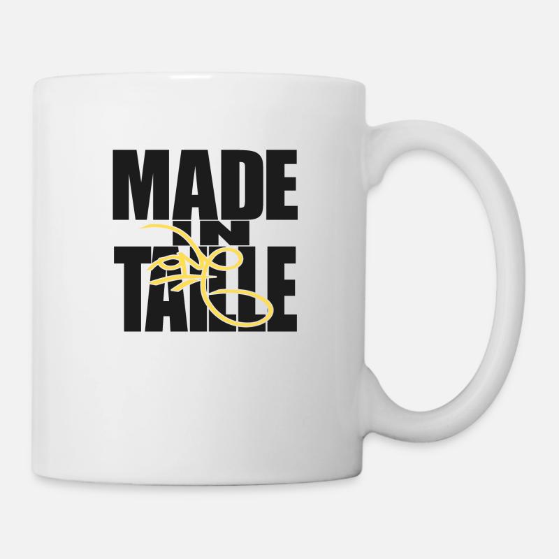 made in taille one - Mug blanc - blanc