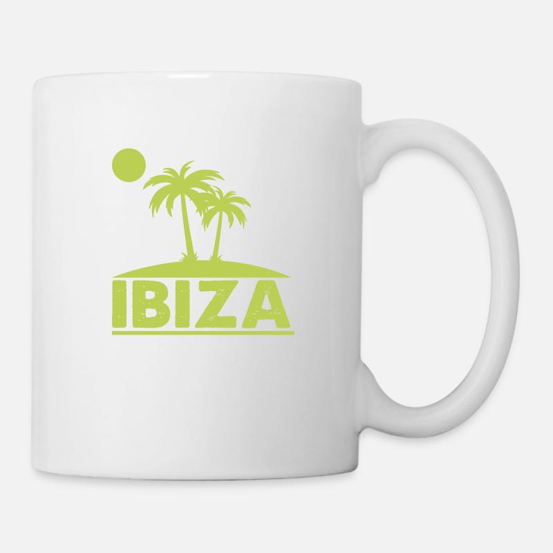 ibiza - Tasse - Weiß
