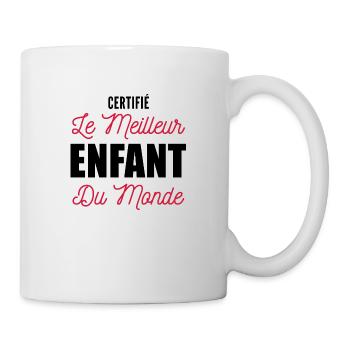 meilleur enfant du monde / ado / adolescent - Mug blanc - blanc - Droite