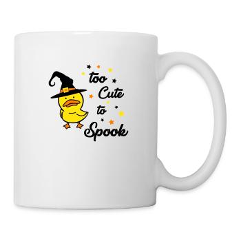 Trop mignon pour effrayer 01 - Mug blanc - blanc - Droite