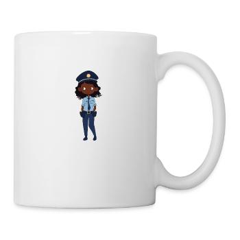 Policewoman - Mug - white - Right