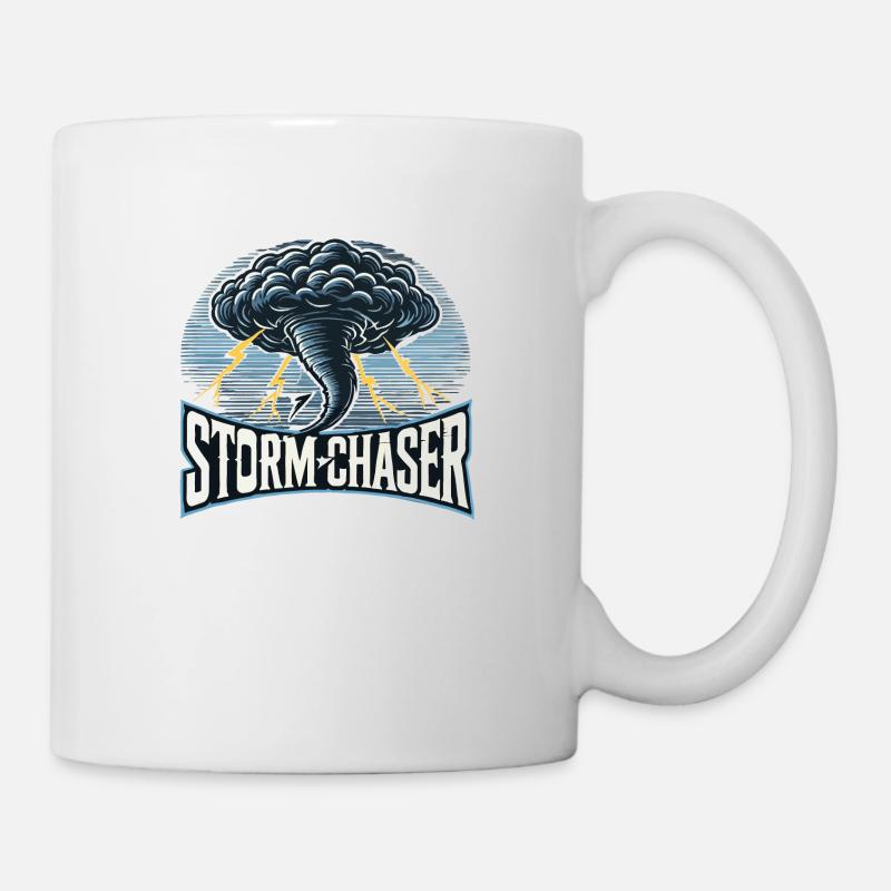 strom chaser - Mug - white