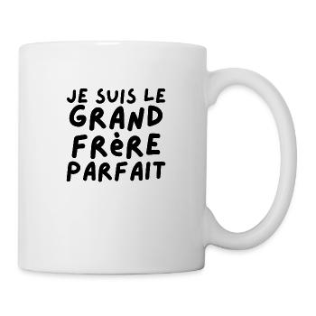 je suis le grand frère parfait - Mug blanc - blanc - Droite