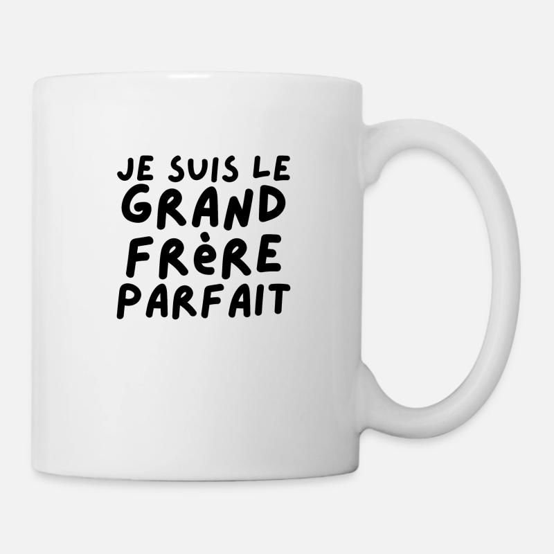 je suis le grand frère parfait - Mug blanc - blanc