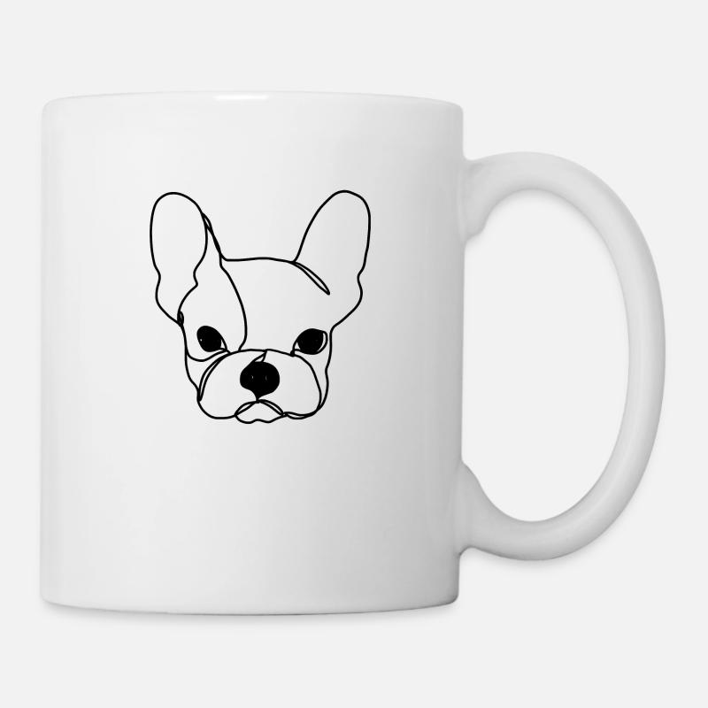 French Bulldog - Mug - white