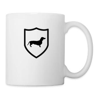 Dachshund Coat of Arms - Mug - white - Right