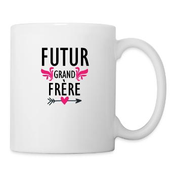 Futur grand frère - annonce futur grand frère - Mug blanc - blanc - Droite