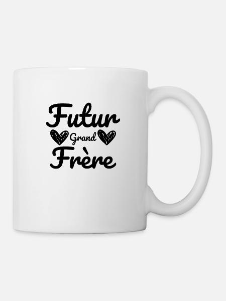 Futur grand frère - annonce futur grand frère - Mug blanc - blanc