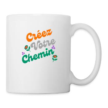 The path of creativity - Mug - white - Right