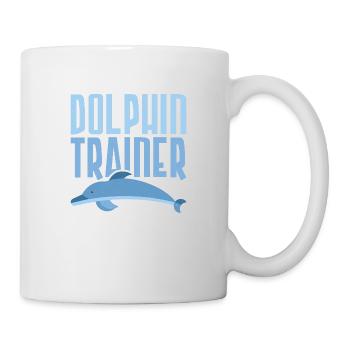 Dolphin Trainer Beach Vacation Marine Biology - Mug - white - Right
