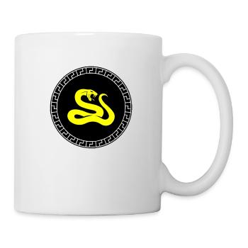 schlange 02 - Tasse - Weiß - Rechts