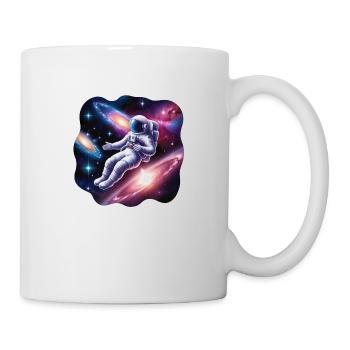 Astronaut Dreaming - Cosmic Galaxy Adventure - Mug - white - Right