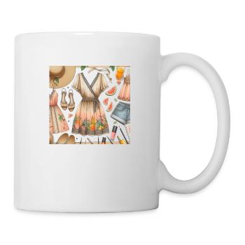 Look des Tages. - Tasse - Weiß - Rechts
