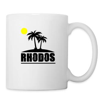 rhodos - Tasse - Weiß - Rechts