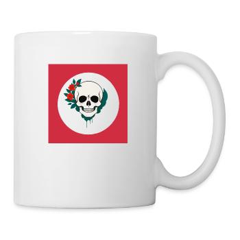 Flower Power - Tasse - Weiß - Rechts