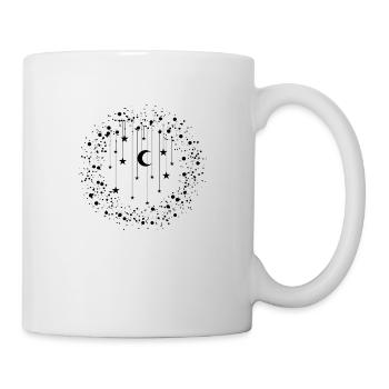 Nuit - Mug blanc - blanc - Droite