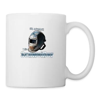 Ich bin ein Schweißer - Tasse - Weiß - Rechts