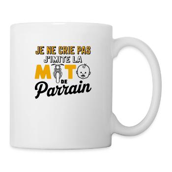 I imitate the Godfather's Motorcycle - Mug - white - Right