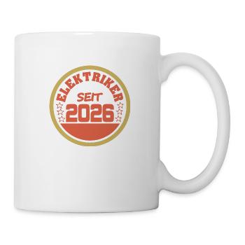 Électricien 2026 - Mug blanc - blanc - Droite