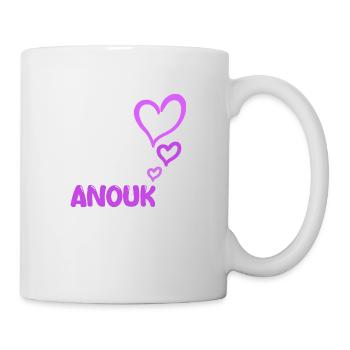 Geschenk für Anouk - Tasse - Weiß - Rechts