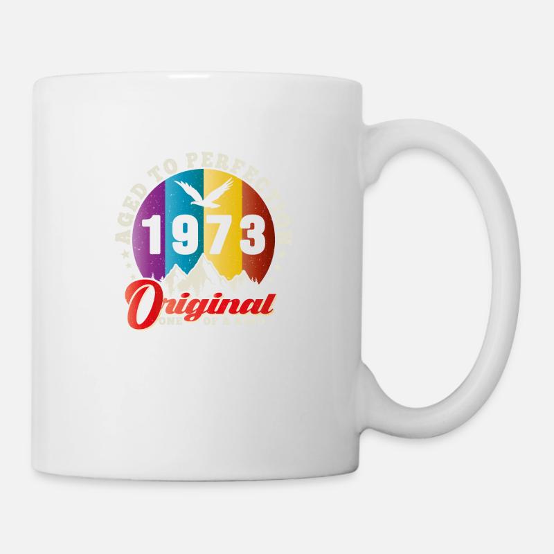 Perfection 1973 -51e anniversaire,Original - Mug blanc - blanc
