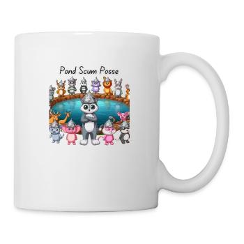 pond scum posse - Mug - white - Right