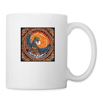 Phönix - Tasse - Weiß - Rechts