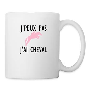 I can't I have Horse f - Mug - white - Right